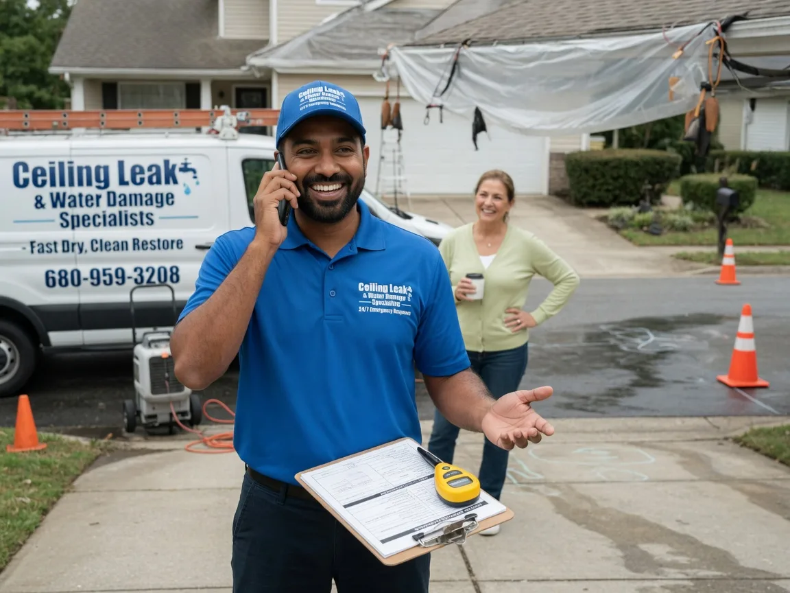 Ceiling Leak Cleanup Winnsboro, SC FAQs