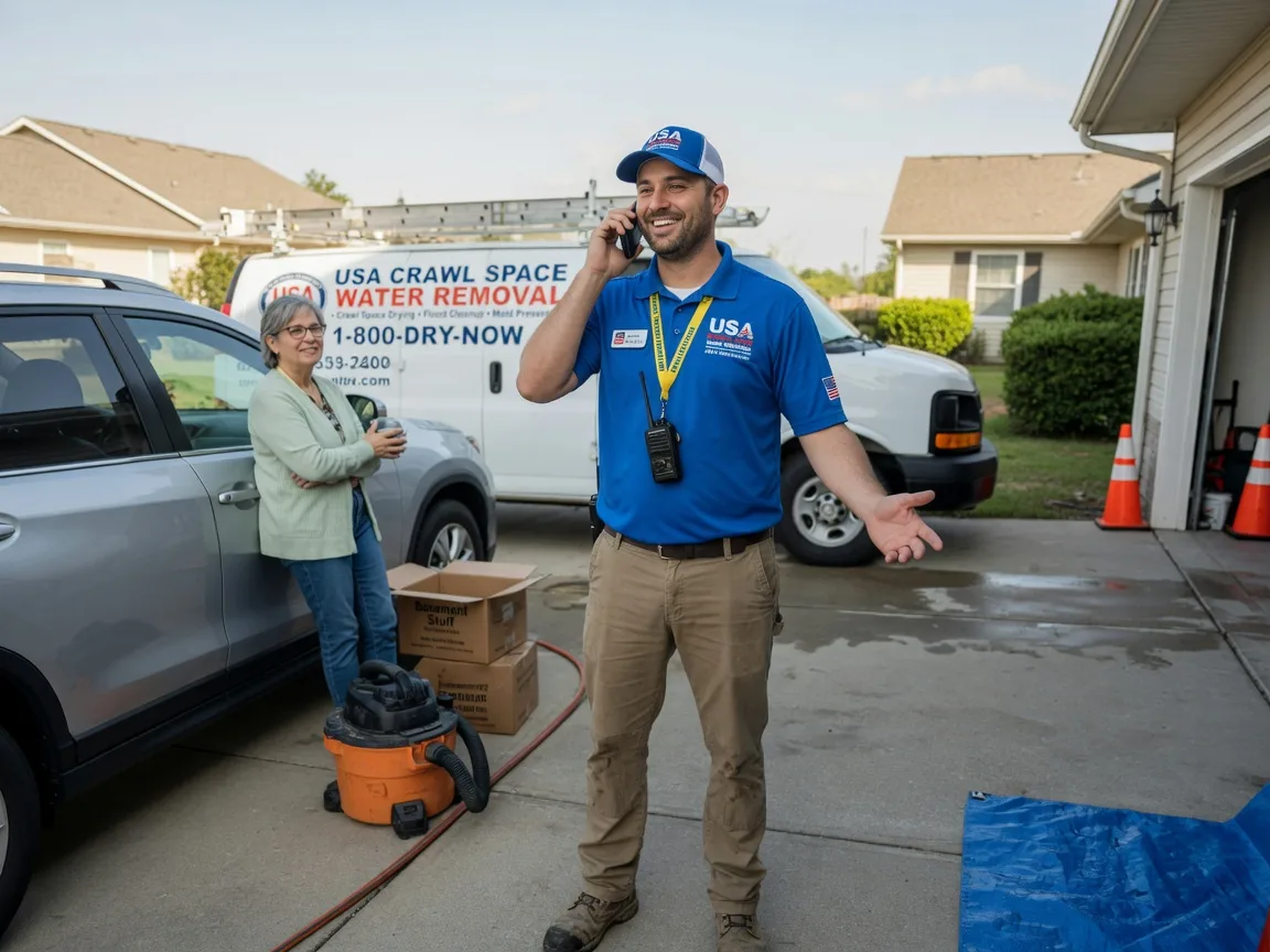 Crawl Space Water Removal Winnsboro, SC FAQs